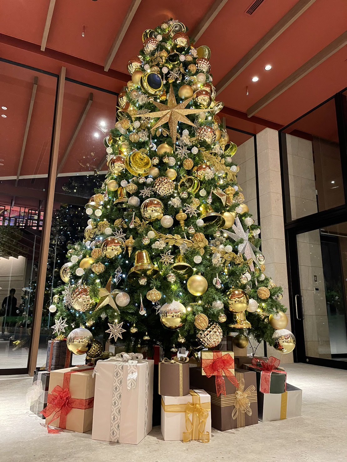 ホテル4.5ｍ　Xmasツリー